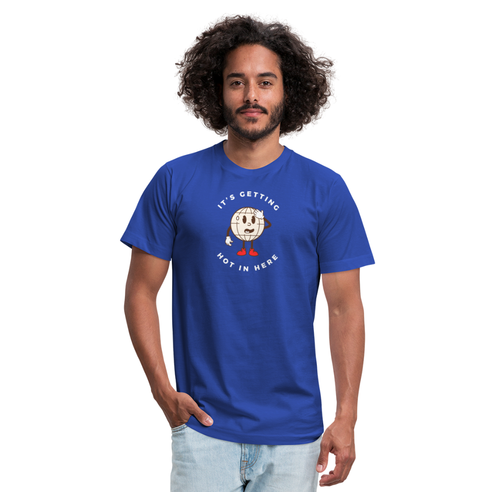 Unisex Jersey T-Shirt by Bella + Canvas - royal blue