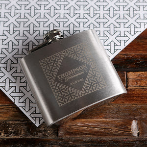 Personalized Drinks & Cigar Gentlemen's Accessory Gift Set – Lite